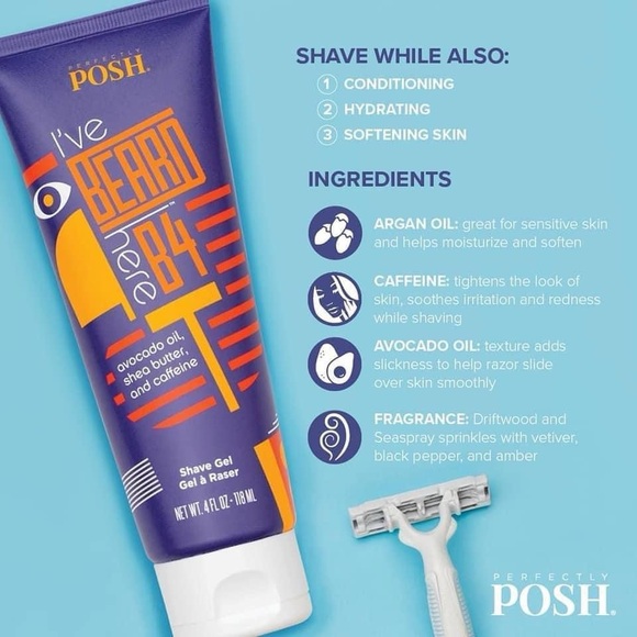 NEW I’ve Beard Here B4 Shave Gel 🪒 - Picture 2 of 6